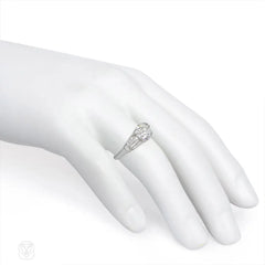 Art Deco diamond engagement ring, Shreve and Co