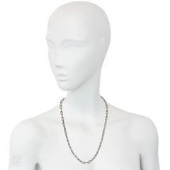 Cartier paper-link chain necklace