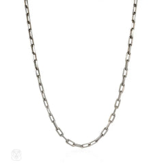 Cartier paper-link chain necklace