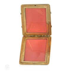 Early Art Deco enamel and diamond locket