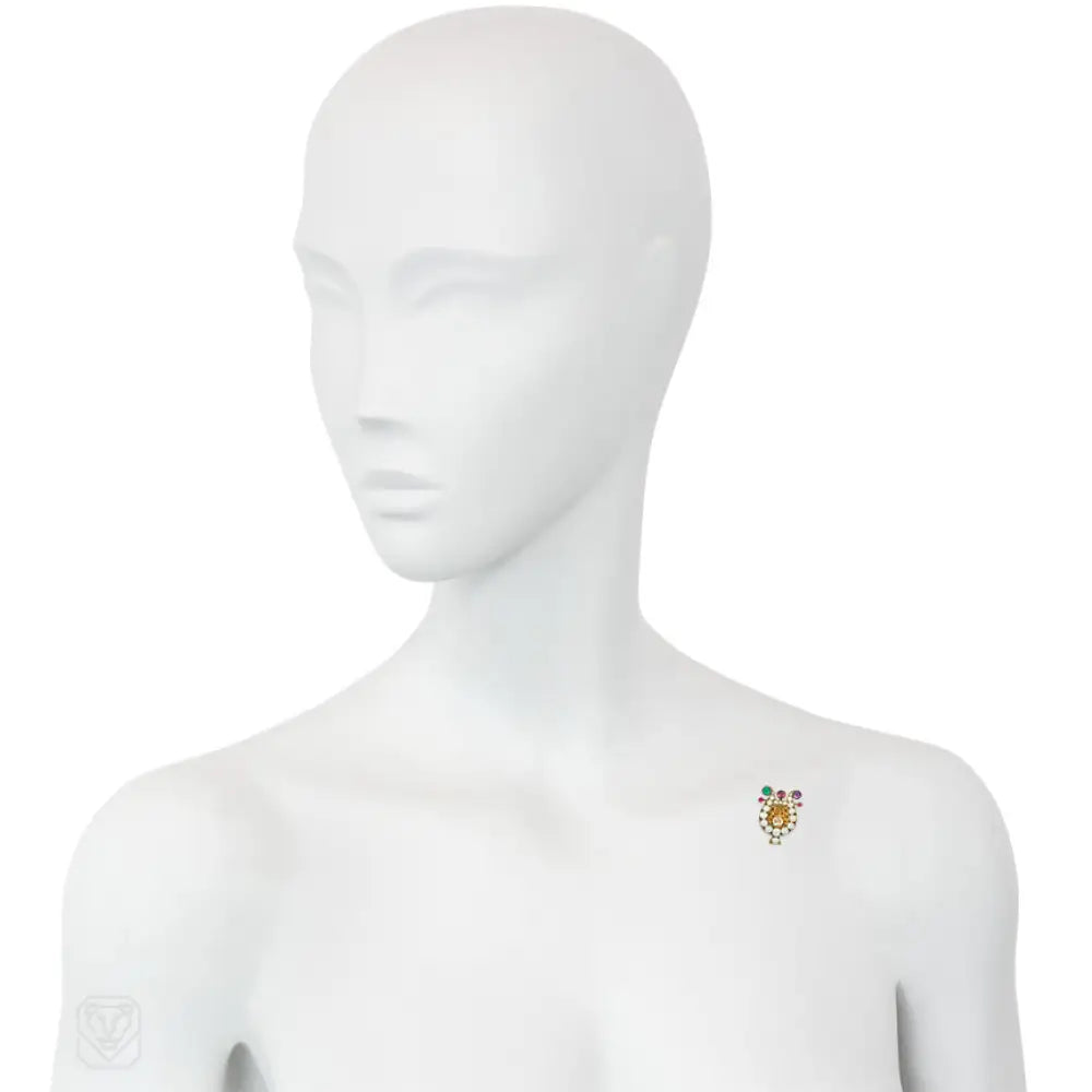 Georgian REGARD brooch