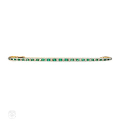 Lacloche Frères safety pin brooch