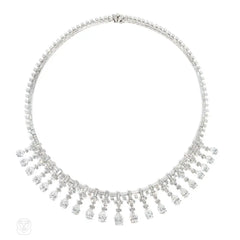1950s diamond bib style necklace, Van Cleef & Arpels