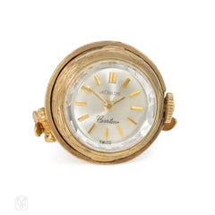 1960s Cartier and Jaeger LeCoultre pendant beehive watch