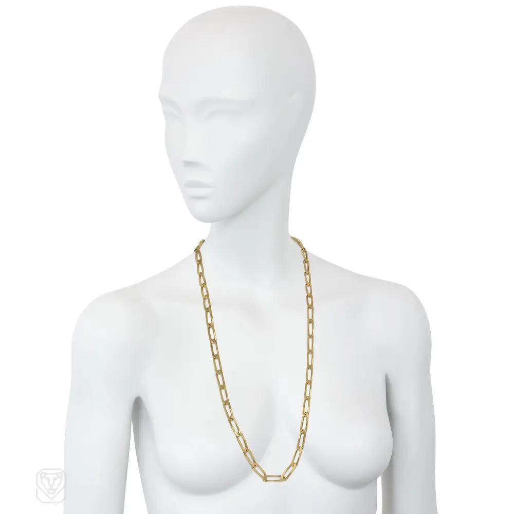 1970s Cartier Paris paperclip chain Kentshire