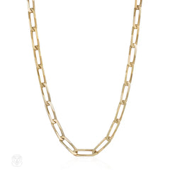 1970s Cartier Paris paperclip chain