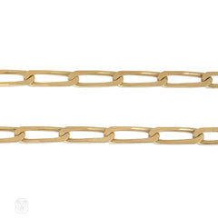 1970s Cartier Paris paperclip chain