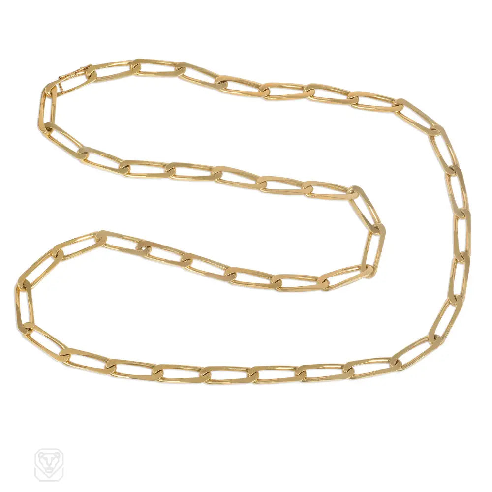 Paperclip necklace cartier deals