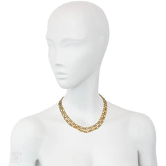 1970s figaro link gold chain