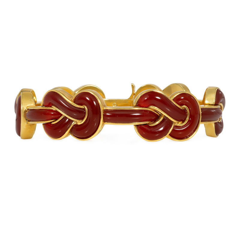 Angela Cummings carnelian knot bracelet
