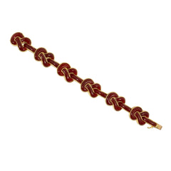Angela Cummings carnelian knot bracelet