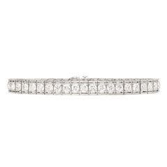 Art Deco diamond line bracelet, Tiffany