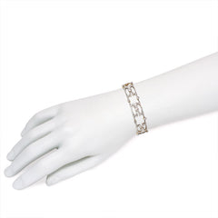 Diamond Art Nouveau bracelet
