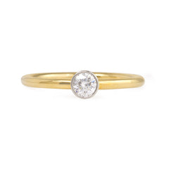 Solitaire Bezet ring, Tiffany and Co.