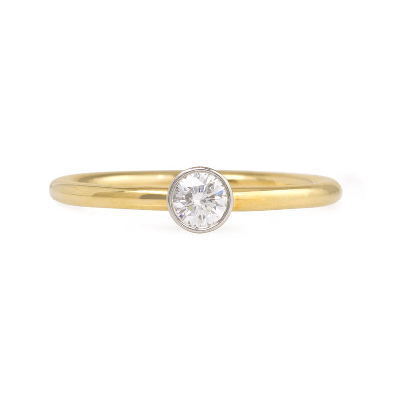 Solitaire Bezet ring, Tiffany and Co.