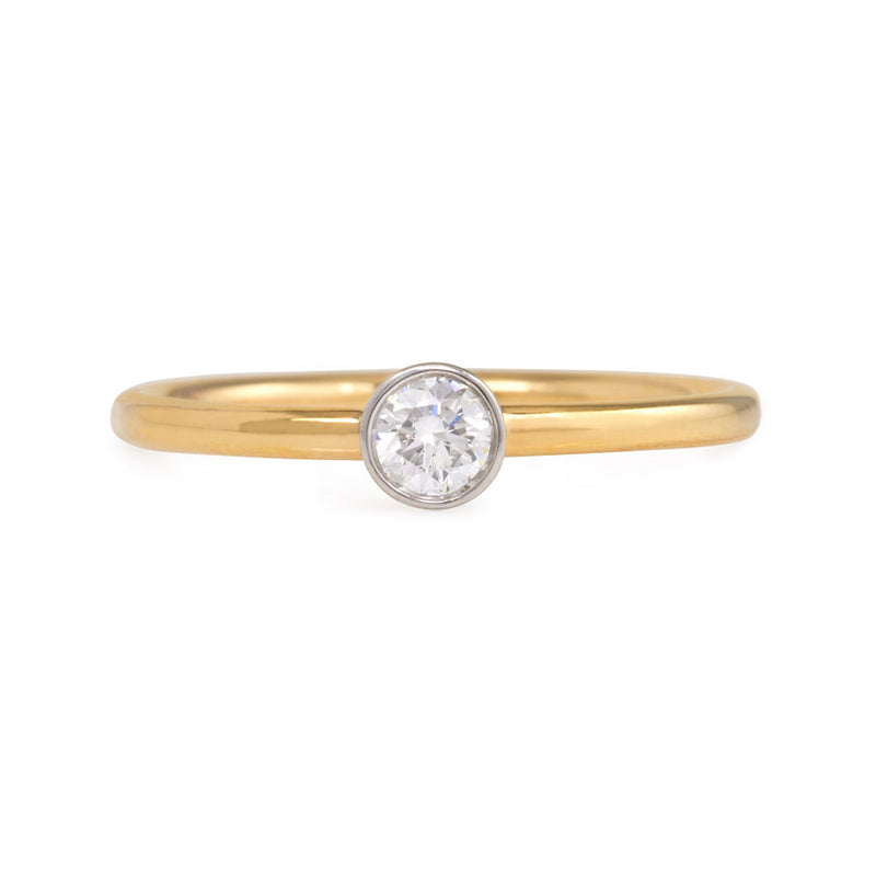 Rose gold Bezet ring. Tiffany & Co.