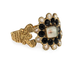 Early 19th century lover's eye ring