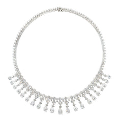 1950s diamond bib style necklace, Van Cleef & Arpels