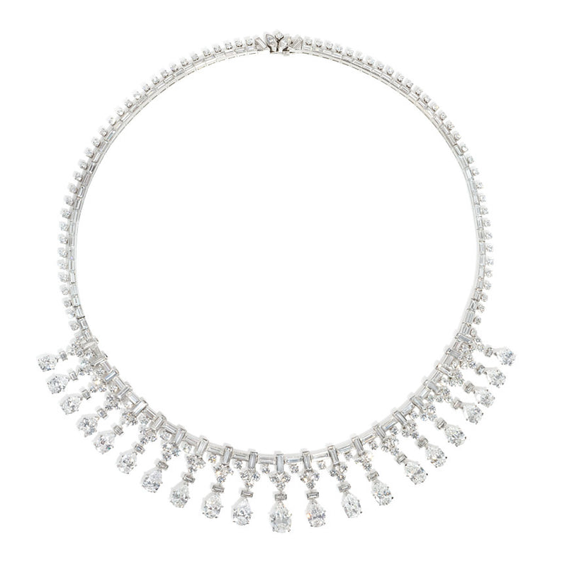 1950s diamond bib style necklace, Van Cleef & Arpels