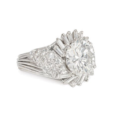 Mid-century diamond cocktail ring, David Webb