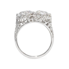 Edwardian old European cut diamond ring
