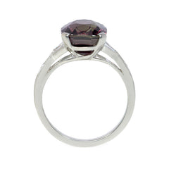 J.E.Caldwell Art Deco alexandrite and diamond ring