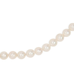 Light creamy Akoya pearl necklace