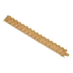 Mid-century French zig-zag bracelet