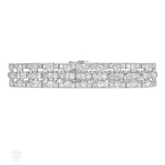 French Art Deco diamond bracelet