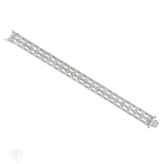 French Art Deco diamond bracelet