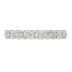 Art Deco diamond bracelet, Mauboussin