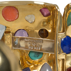 Seaman Schepps multigem and gold Fifties Cuff