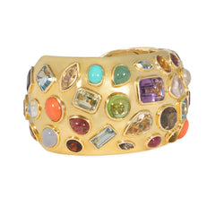 Seaman Schepps multigem and gold Fifties Cuff