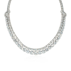 Important Fontana, Paris diamond swag necklace