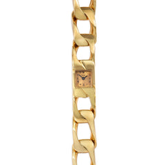 Piaget yellow gold curblink bracelet watch