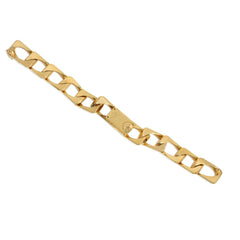 Piaget yellow gold curblink bracelet watch