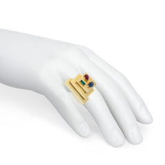 Stepped Multigem ring