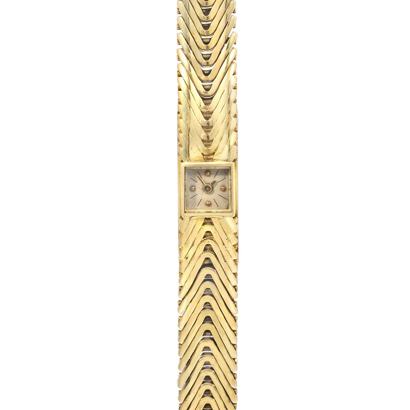Vacheron Constantin gold, tapered bracelet watch