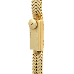 Vacheron Constantin gold, tapered bracelet watch