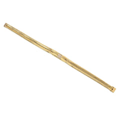 Vacheron Constantin gold, tapered bracelet watch