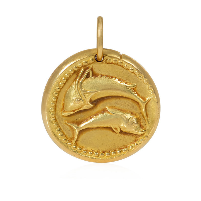 Van Cleef & Arpels gold Pisces pendant