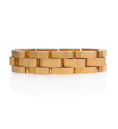 Retro gold "escalator" style bracelet