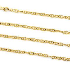 Gold anchor link chain, Cartier