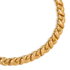 Gold semi-rigid necklace, Van Cleef & Arpels