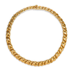 Gold semi-rigid necklace, Van Cleef & Arpels