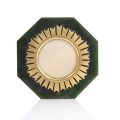 Retro nephrite and gold picture frame, Verdura