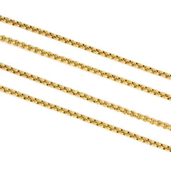 Antique gold long guard chain