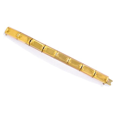 Retro gold "Dearest" bracelet