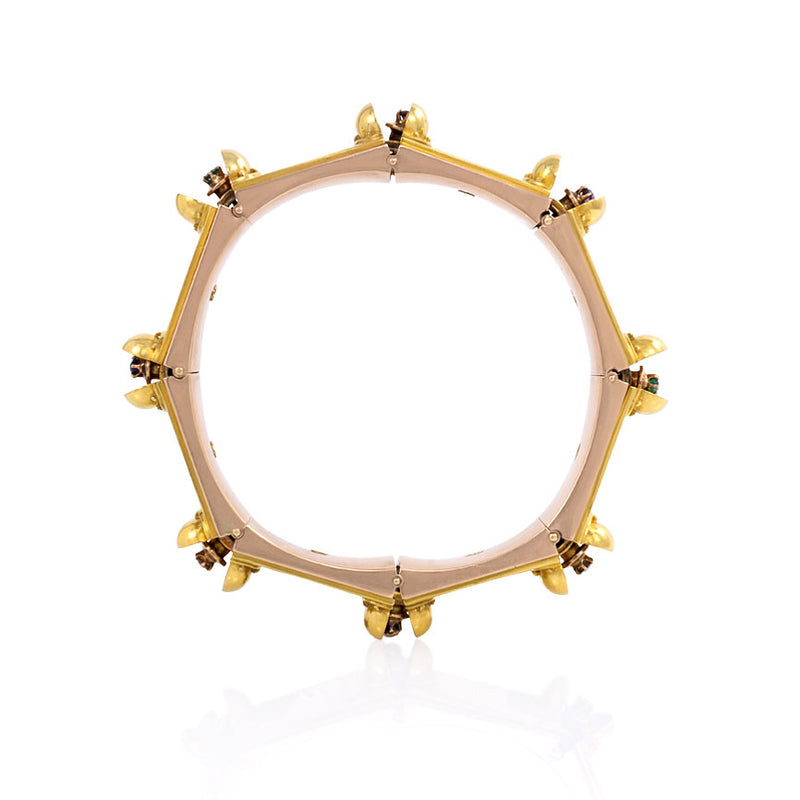 Retro gold "Dearest" bracelet