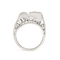 Art Deco Machine Age diamond ring